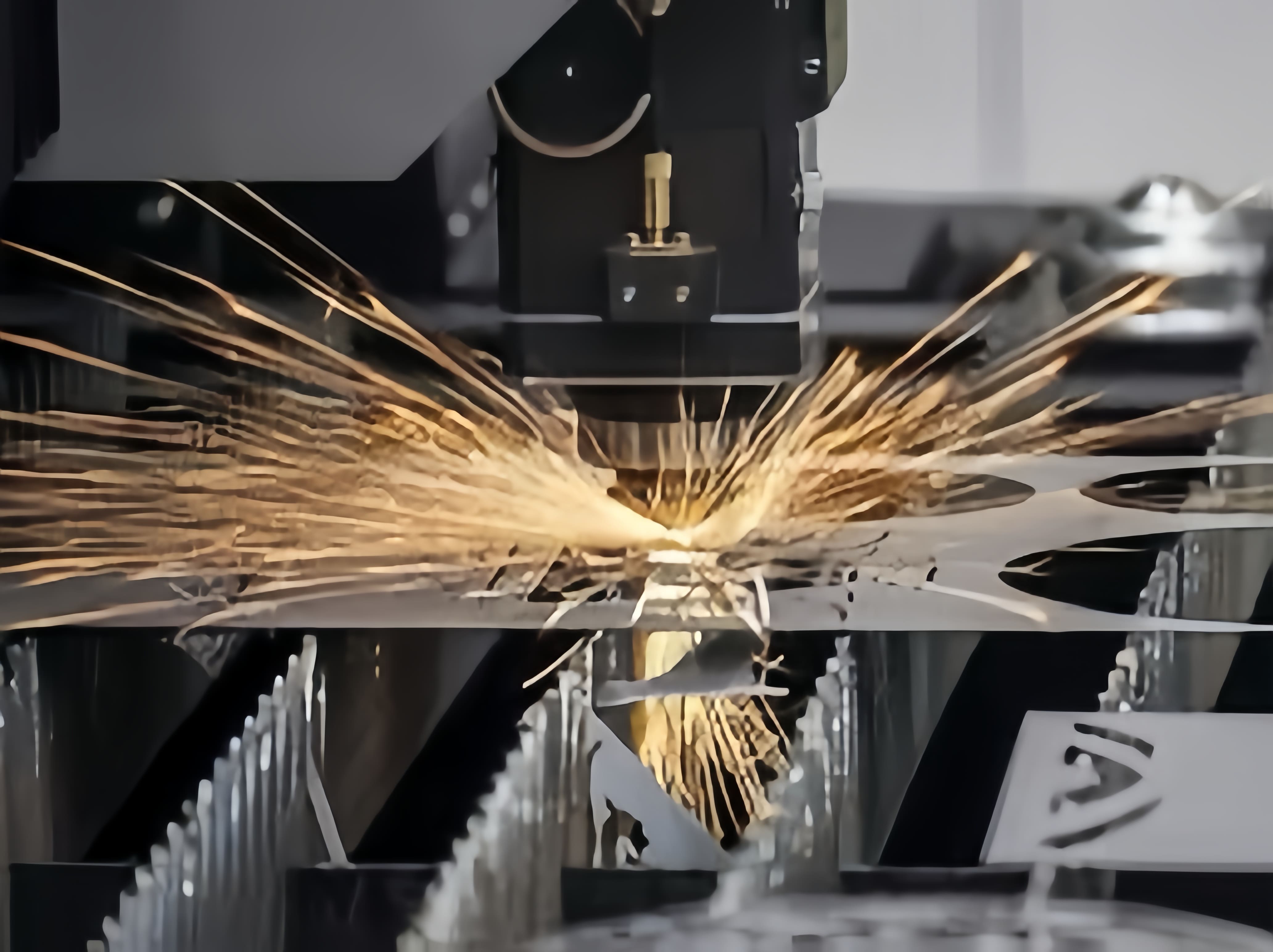 Einfluss des Gasdrucks auf die Qualität der Laserschneidfläche
